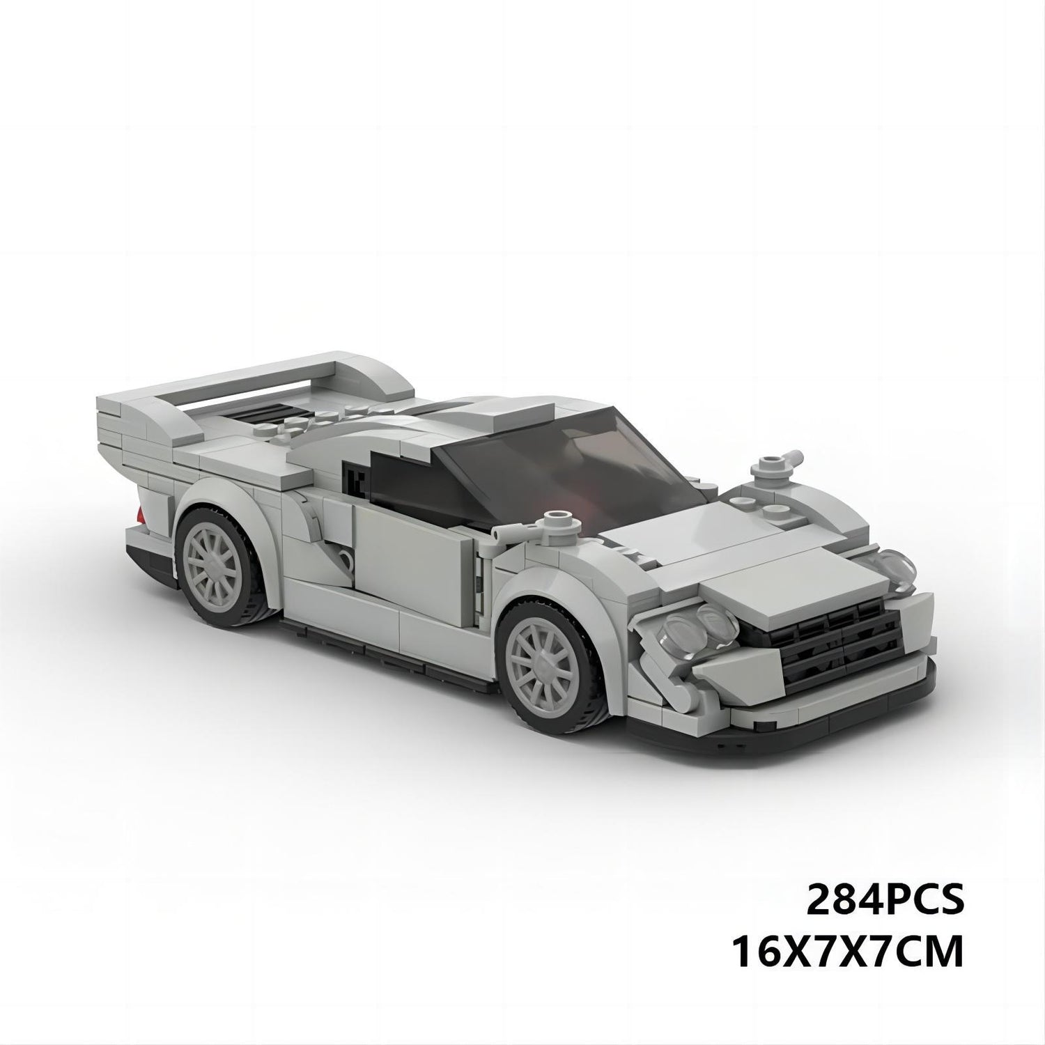 mercedes benz clk building set | 8 stud wide | moc-48503 - 3