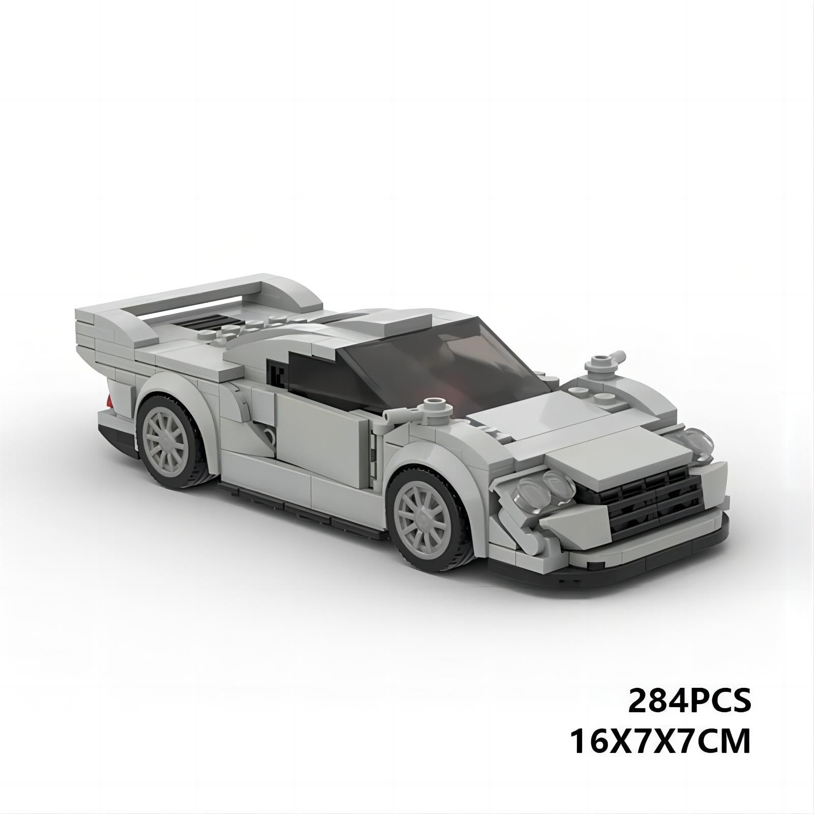 mercedes benz clk building set | 8 stud wide | moc-48503 - 3
