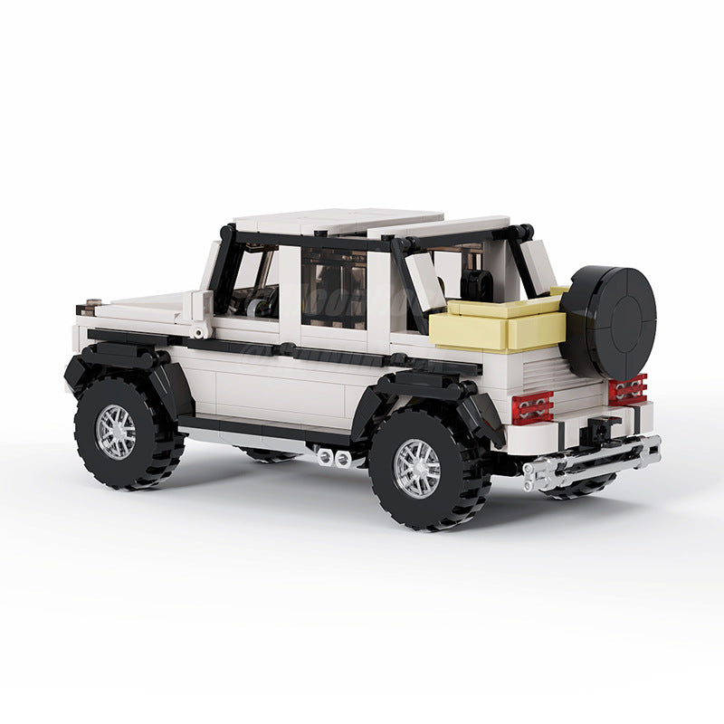 mercedes-benz g650 landaulet building set | moc-129667 - 4