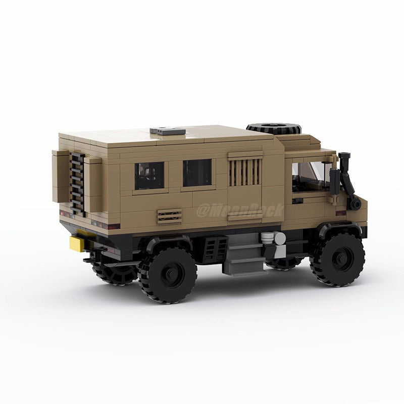 mercedes-benz unimog u4000 building set | moc-124188 - 2