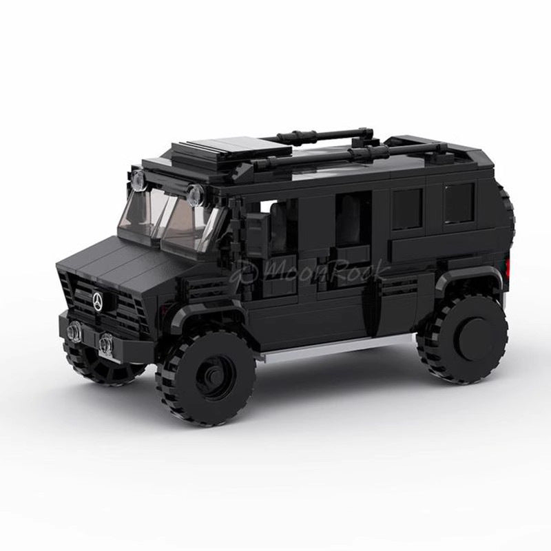 mercedes-benz unimog u5000 building set | moc-127299 - 1