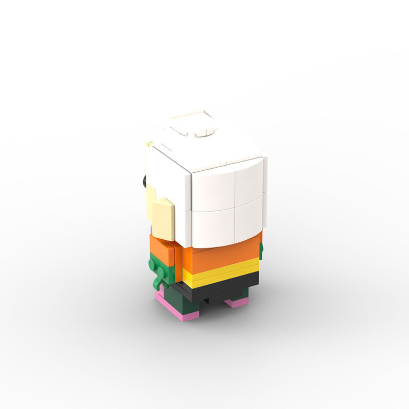 mermaid man brickheadz building set | spongebob moc | lego-compatible - 3