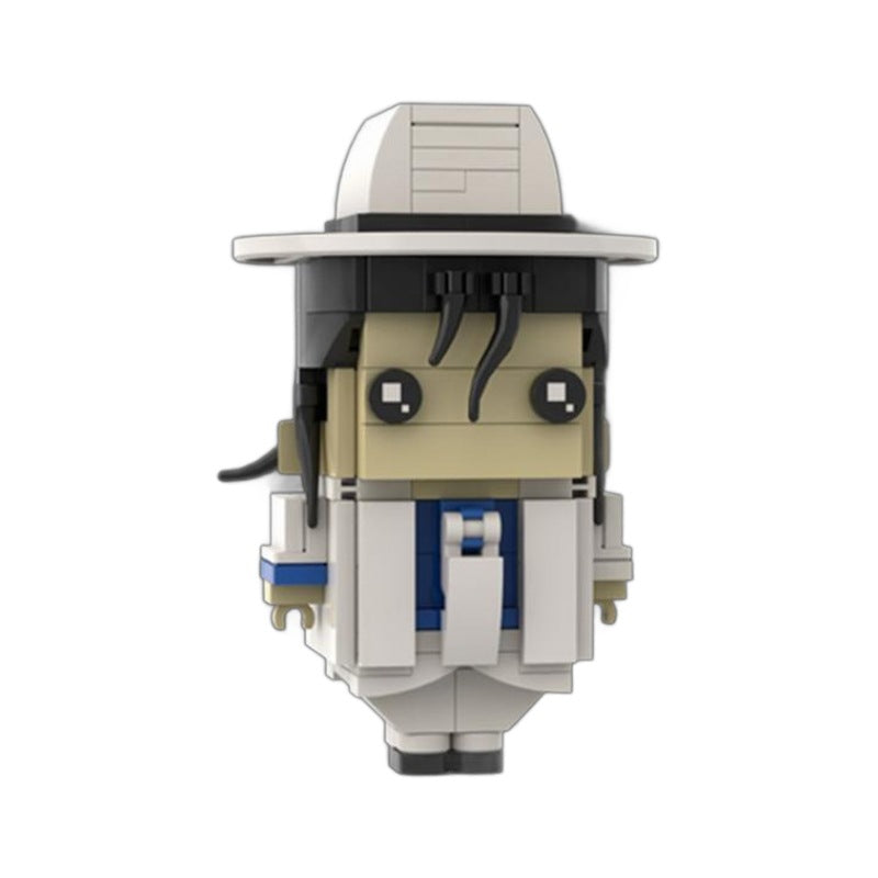 michael jackson brickheadz building set | moc-75917 - 2
