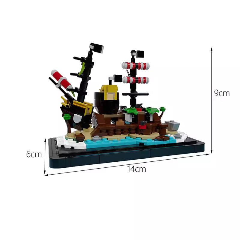 micro barracuda bay building set | moc-38553 - 2