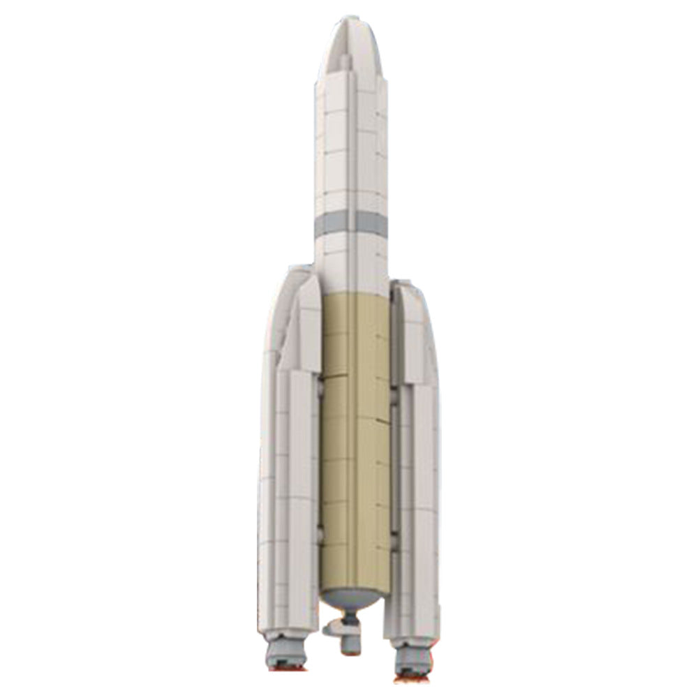 midi esa ariane v rocket building set | moc-56871 - 5