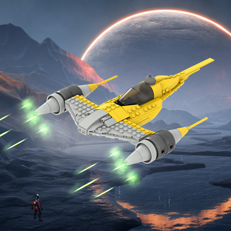 midi nabọo n-1 starfighter building set | star wars | moc-110240 - 1