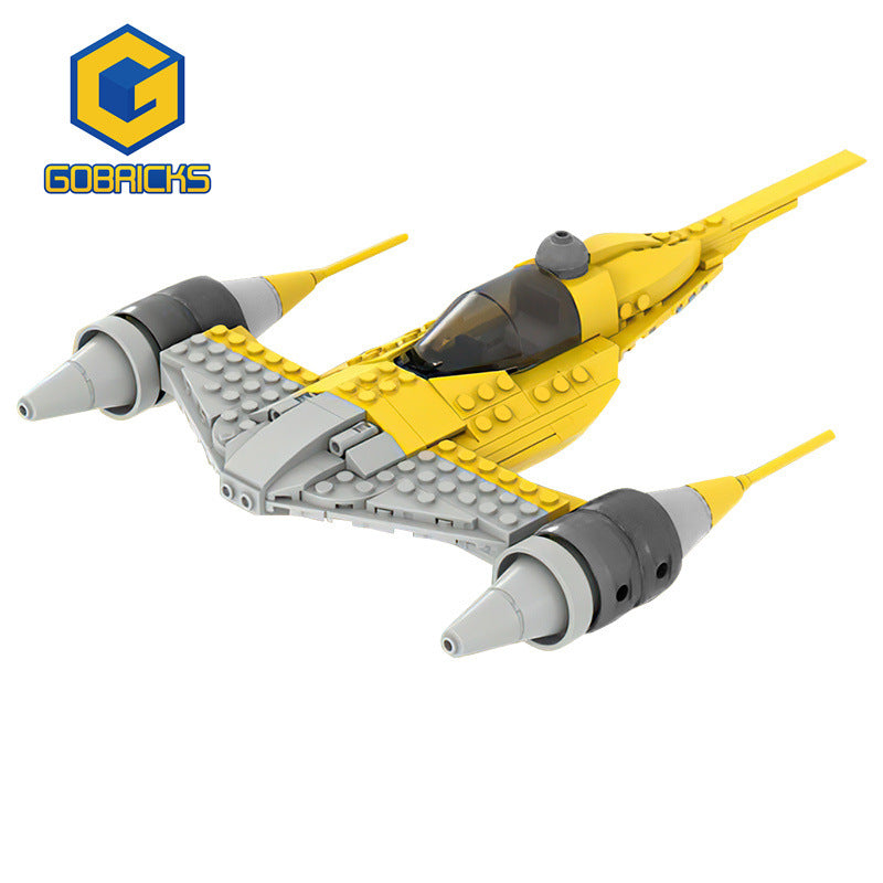 midi nabọo n-1 starfighter building set | star wars | moc-110240 - 5