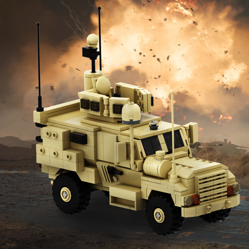mine resistant ambush protected vehicle building set | moc-67376 - 1