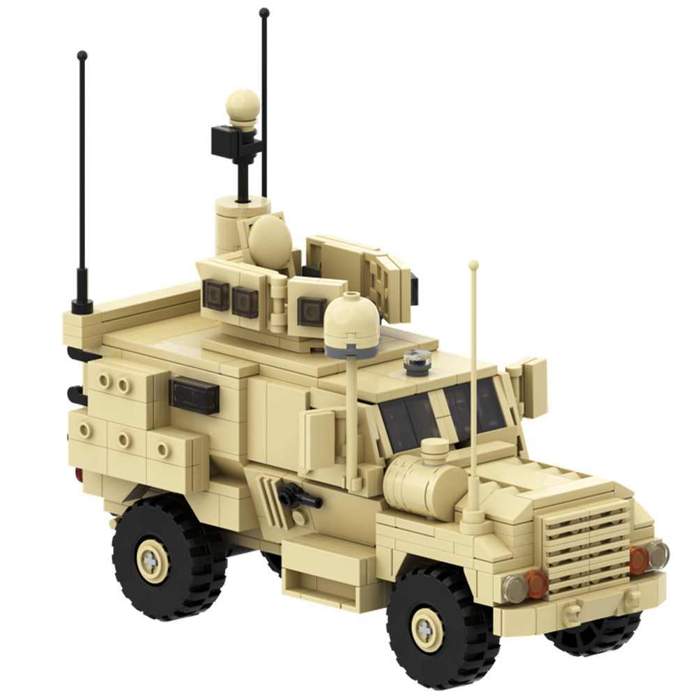 mine resistant ambush protected vehicle building set | moc-67376 - 2