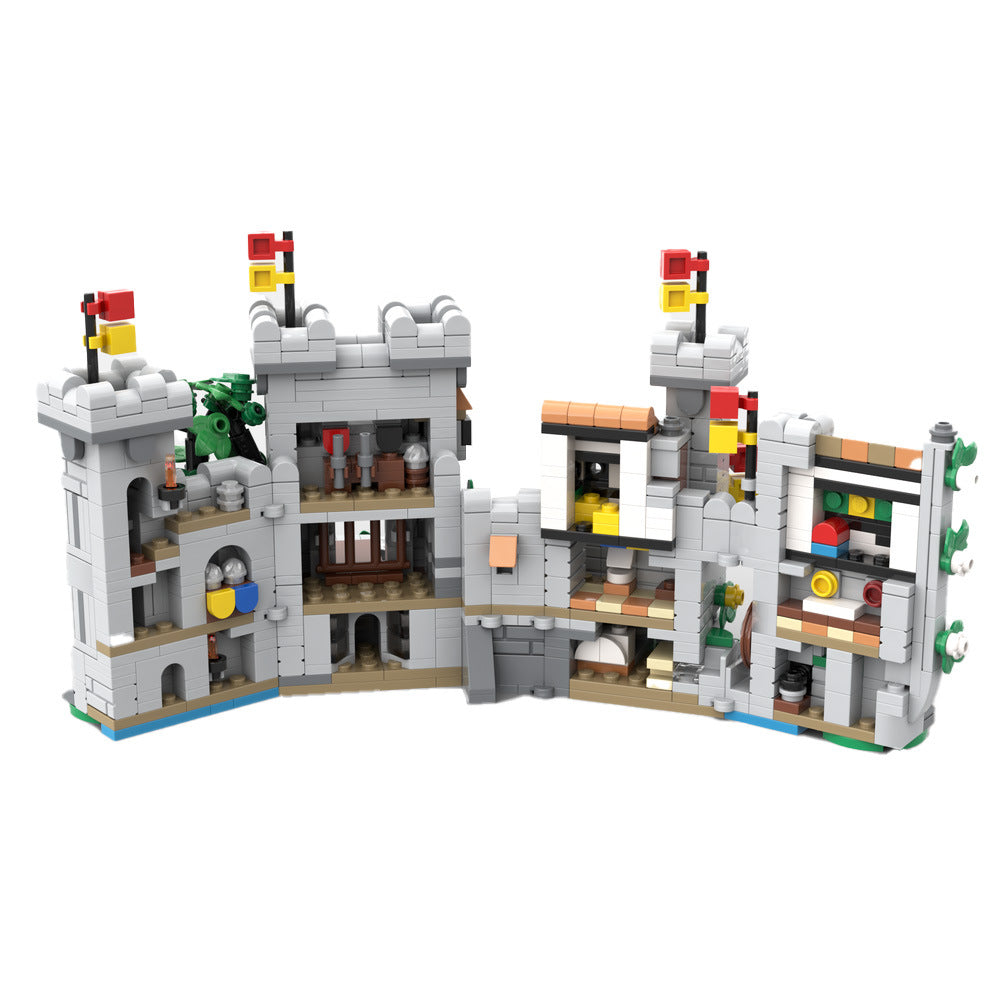 mini 10305 lion knights castle building set | moc-137933 - 3