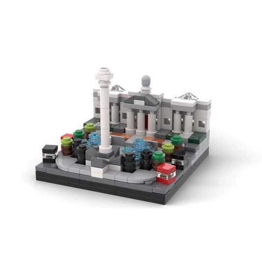 mini 210456 trafalgar square building set | moc-149389 - 1