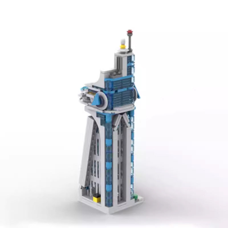 mini 76269 avengers tower building set | moc-163733 - 4