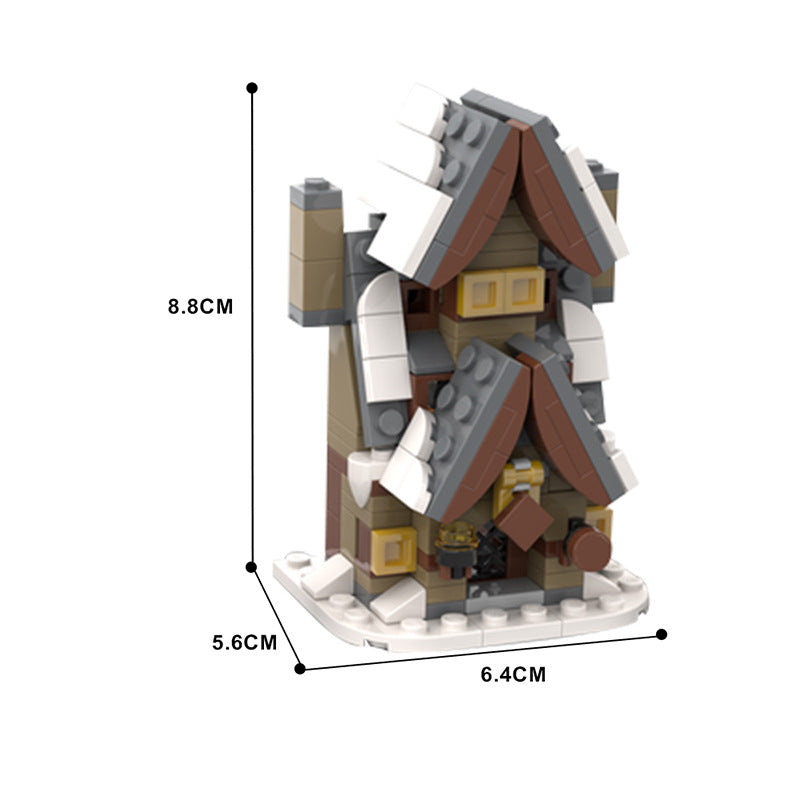 mini 76388 hogsmeade village visit | harry potter | moc-113716 - 4