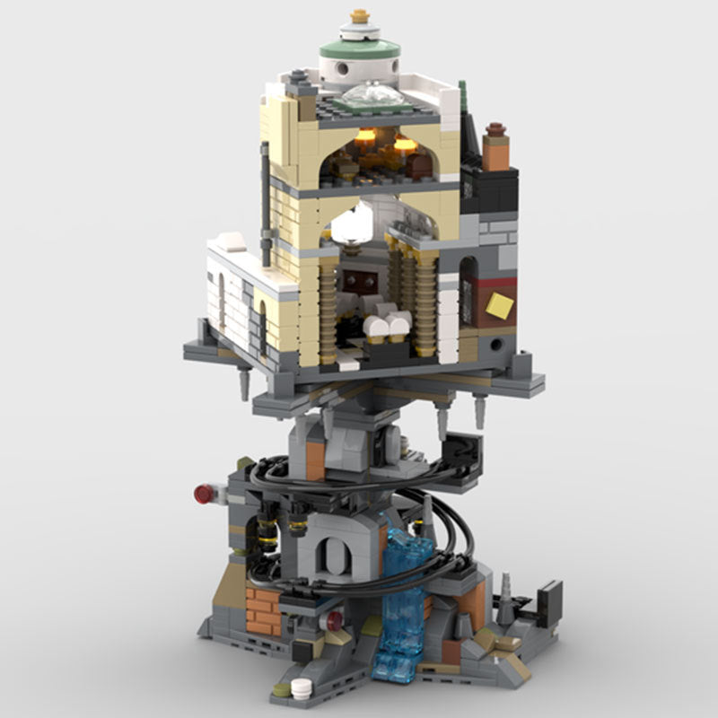 mini 76417 gringotts bank and mine building set | moc-156780 - 1