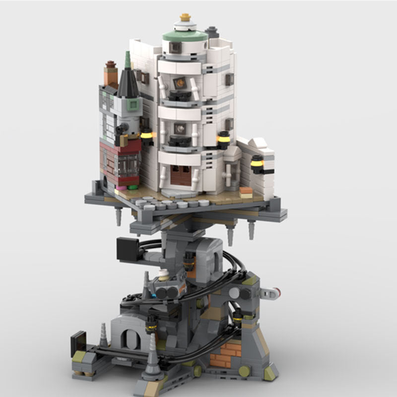 mini 76417 gringotts bank and mine building set | moc-156780 - 2
