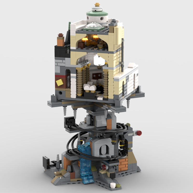 mini 76417 gringotts bank and mine building set | moc-156780 - 5