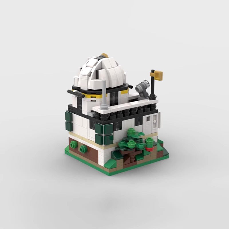 mini 910027 mountain view observatory building set | moc-145086 - 3