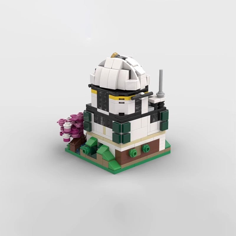 mini 910027 mountain view observatory building set | moc-145086 - 4