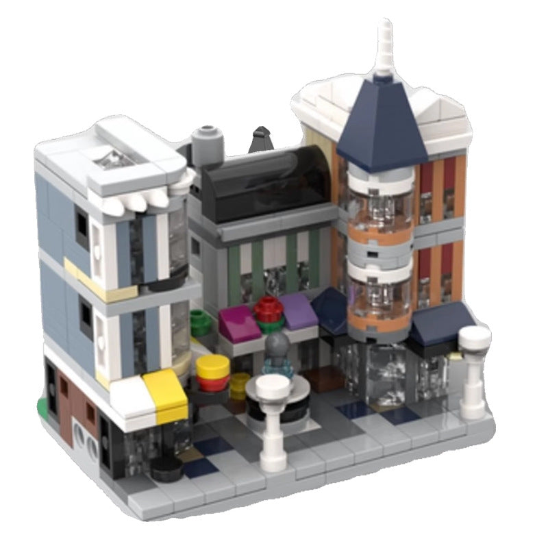 mini modular 10255 assembly square building set | moc-100728 - 5