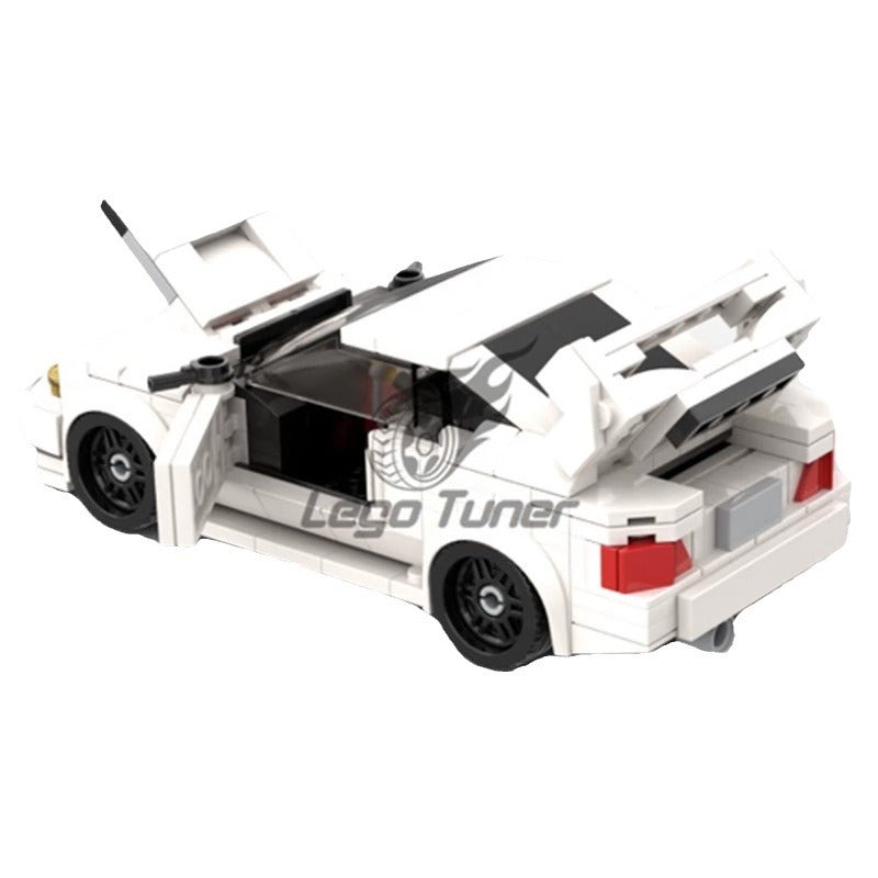 mitsubishi lancer evo v building set | initial d | moc-129149 - 5