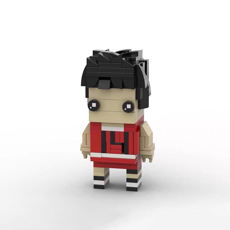 mitsui hisashi brickheadz building set | slam dunk | lego-compatible - 1