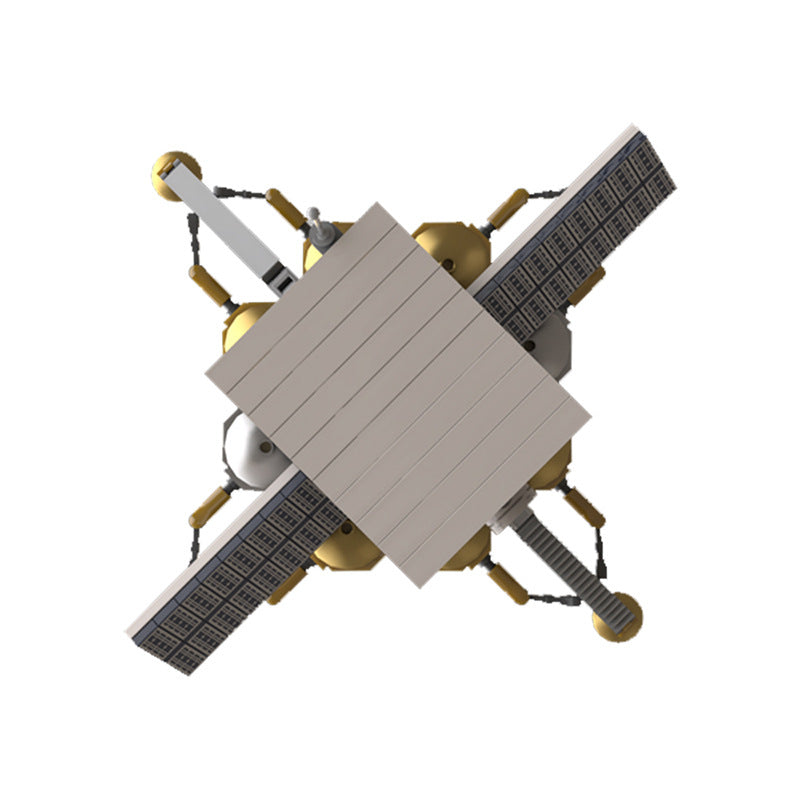 moc-100723 first lunar outpost habitat building set - 3