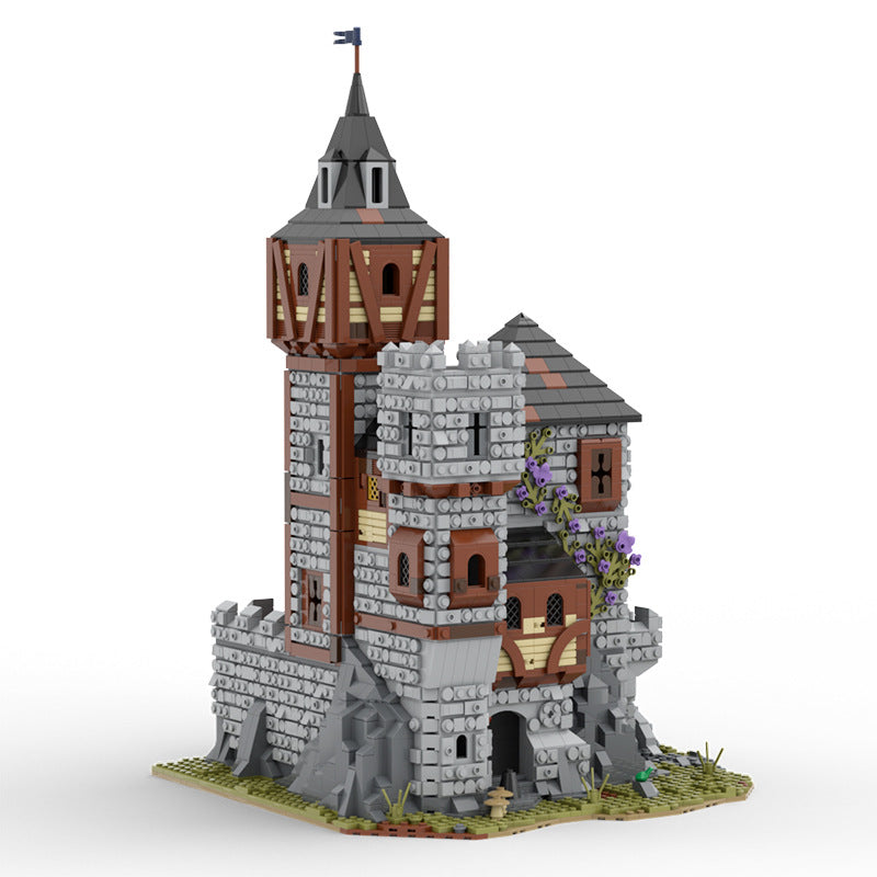 moc-109930 medieval royal castle - 4228 pcs - 4