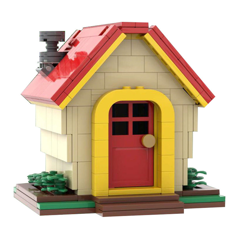 moc-110670 animal crossing house building set - 3