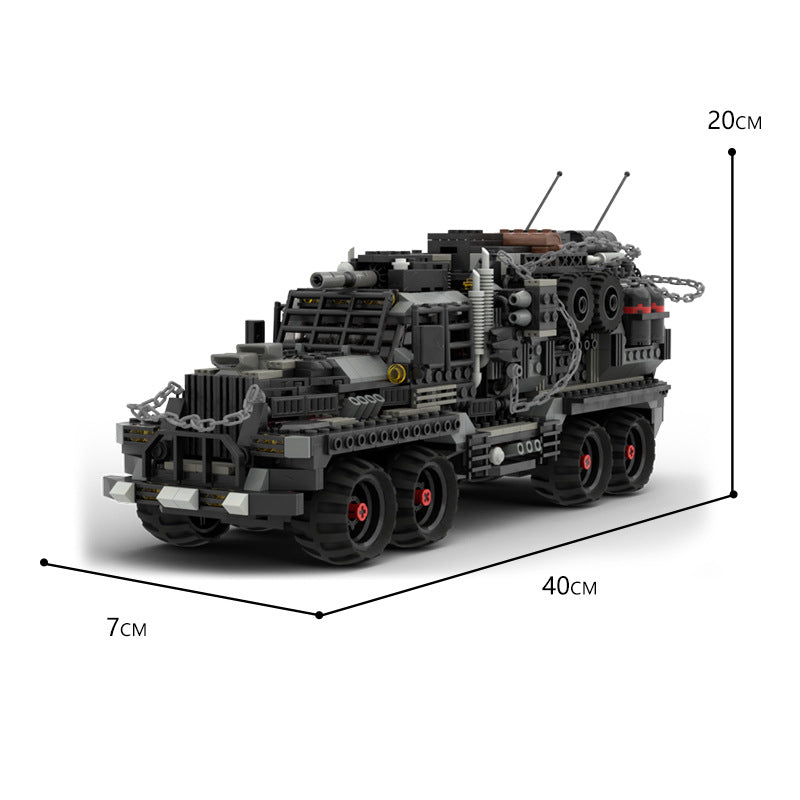 moc-116001 offroad 8x8 truck reisiger mad max fury road - 5