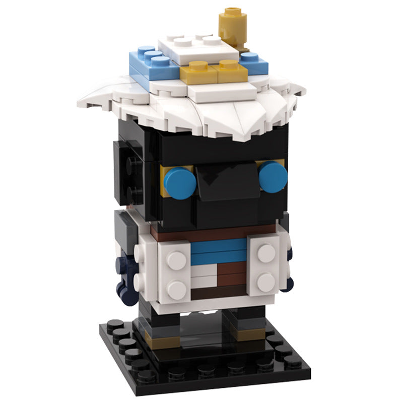 moc-116271 valorant cypher brickheadz building set - 3