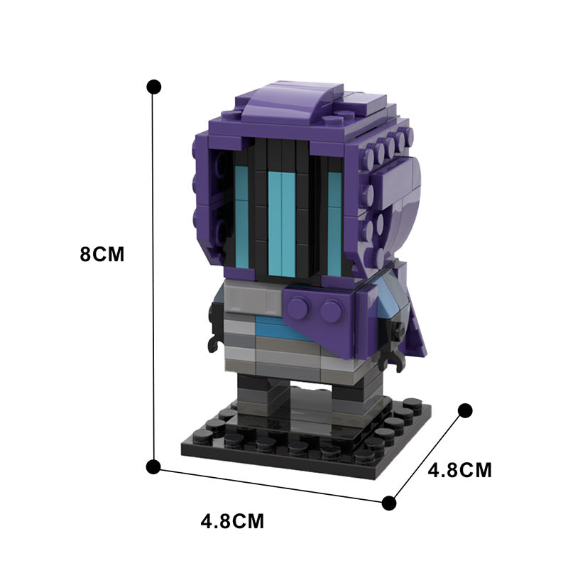 moc-121079 valorant omen brickheadz building set - 3