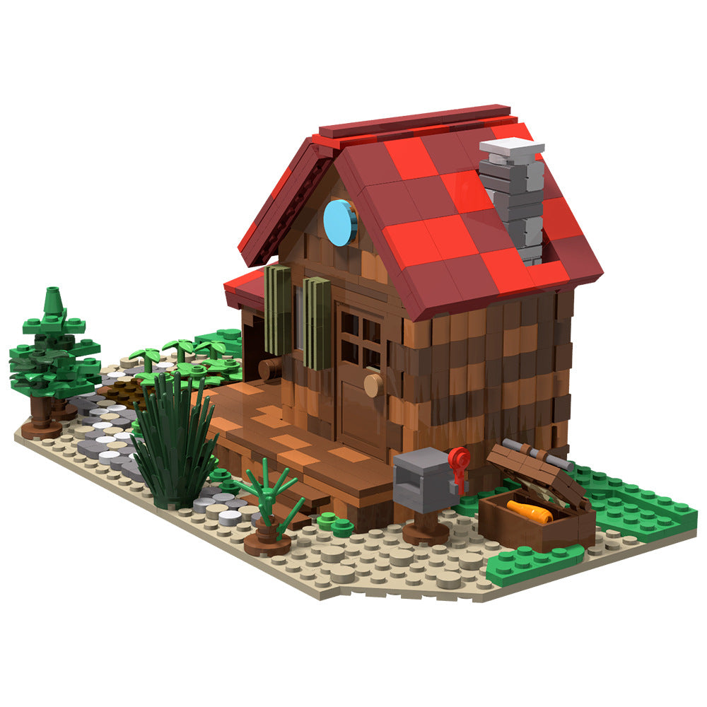 moc-125029 stardew valley farmhouse building set - 5