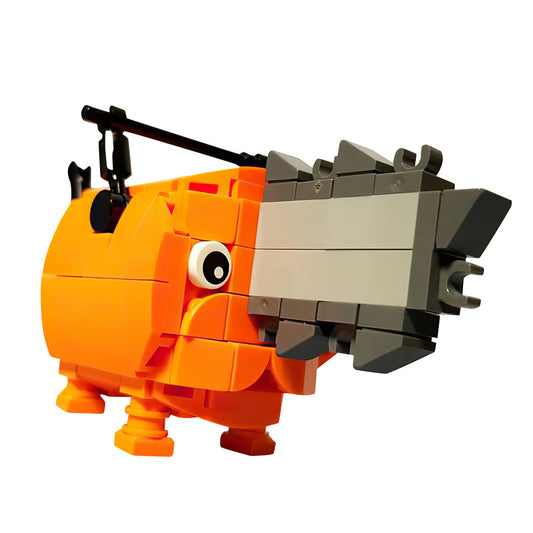 moc-126322 pochita building set from the anime chainsaw man - 3