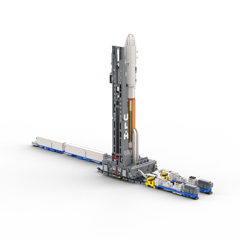 moc-128611 atlas v transport vehicle - 1110 scale - 3429 pcs - 3