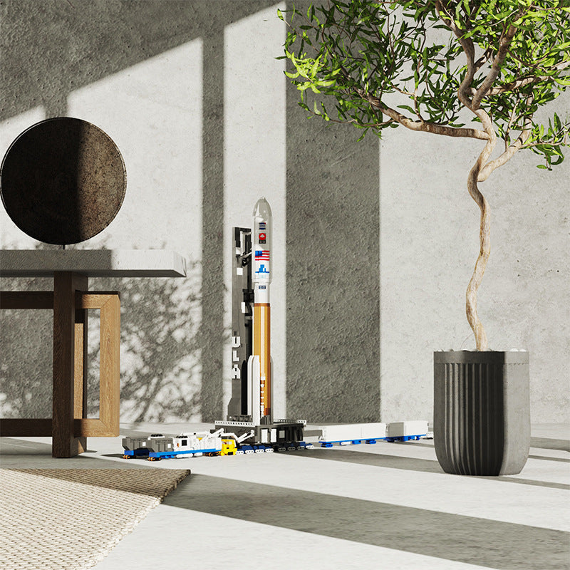 moc-128611 atlas v transport vehicle - 1110 scale - 3429 pcs - 8