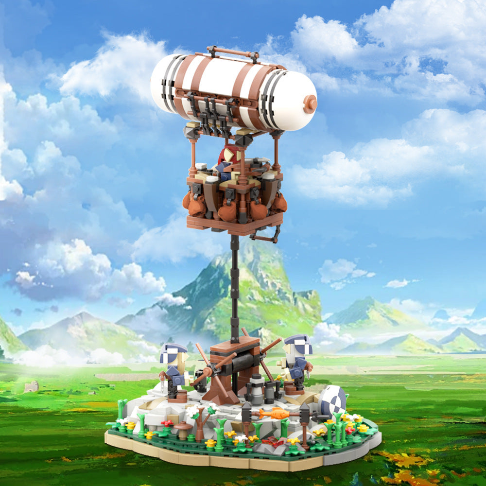 moc-134583 guard balloon building set - dwarven lookout - 1