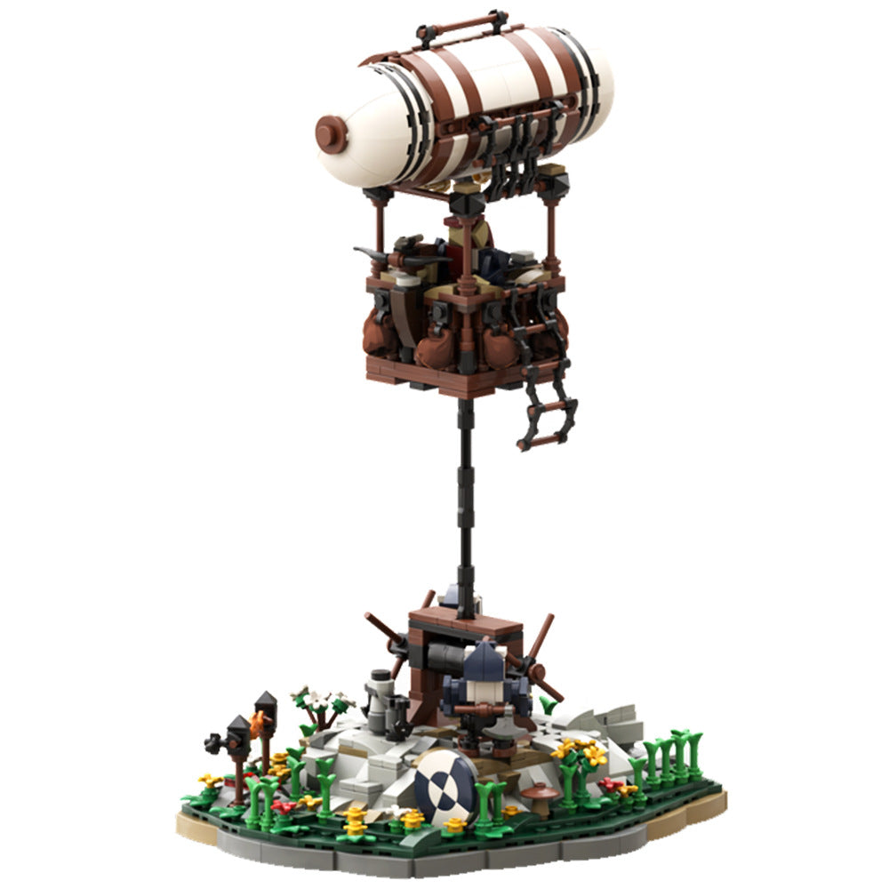 moc-134583 guard balloon building set - dwarven lookout - 5
