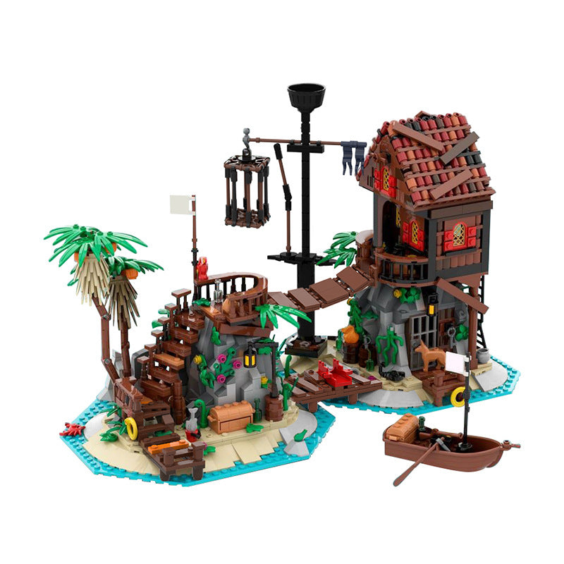 moc-136368 6270 forbidden island remake - 1448 pcs - 1
