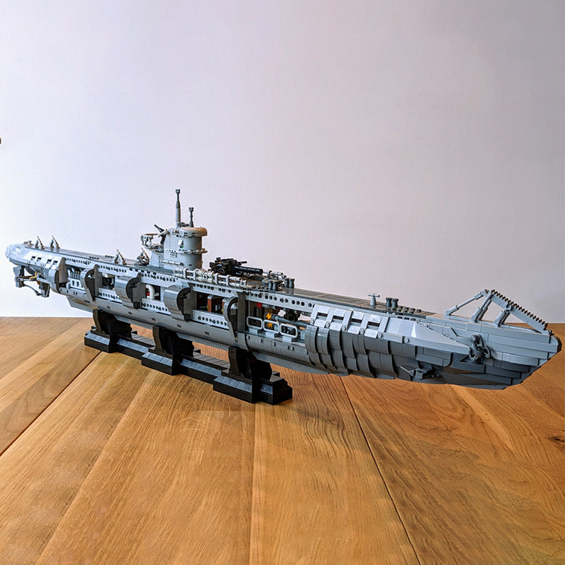 moc-139272 u-boat type viic - german world war ii - 4742 pcs - 2
