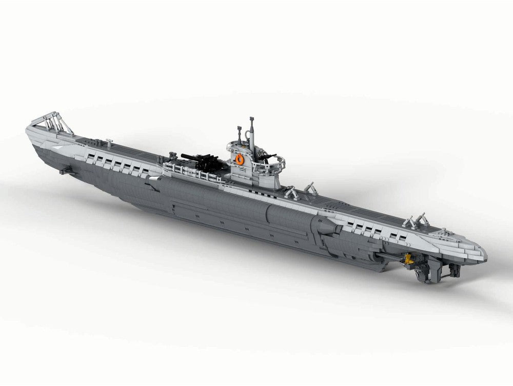 moc-139272 u-boat type viic - german world war ii - 4742 pcs - 6