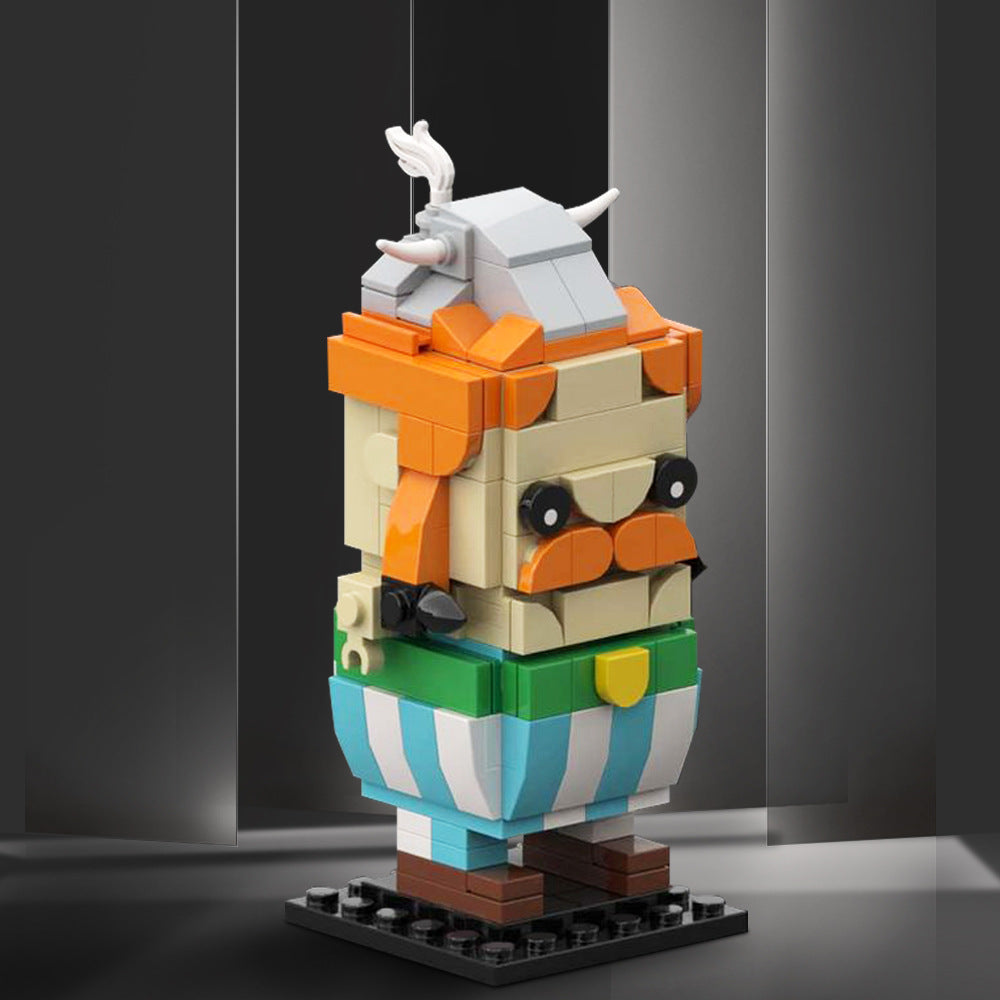 moc-140209 obelix brickheadz - asterix and obelix - 1
