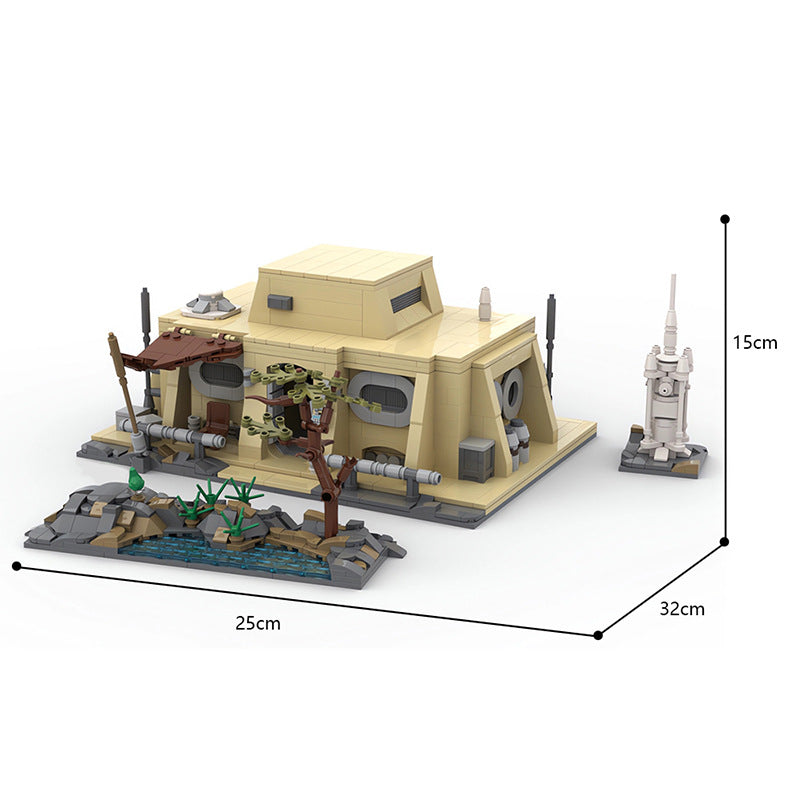 moc-146420 the mandalorian's cabin 1317 - pcs - 5