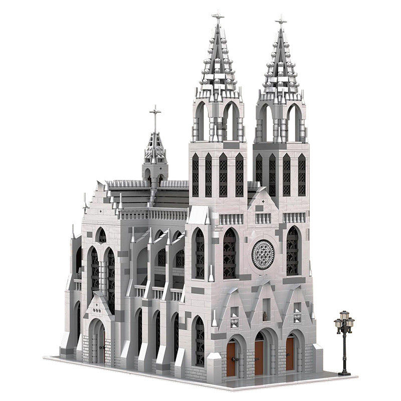 moc-148170 gothic cathedral medieval building - 4165 pcs -1