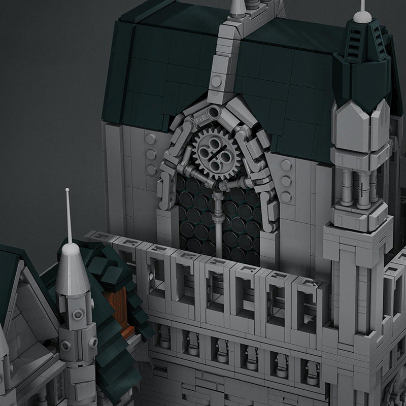 moc-155744 the streets of yharnam gothic city from the bloodborne game - 2