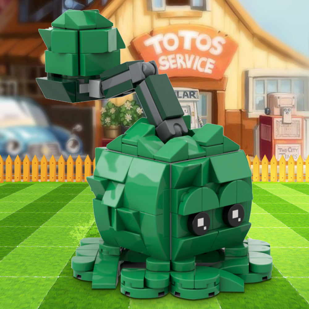 moc-155883 cabbage-pult building set - plants vs zombies - 3