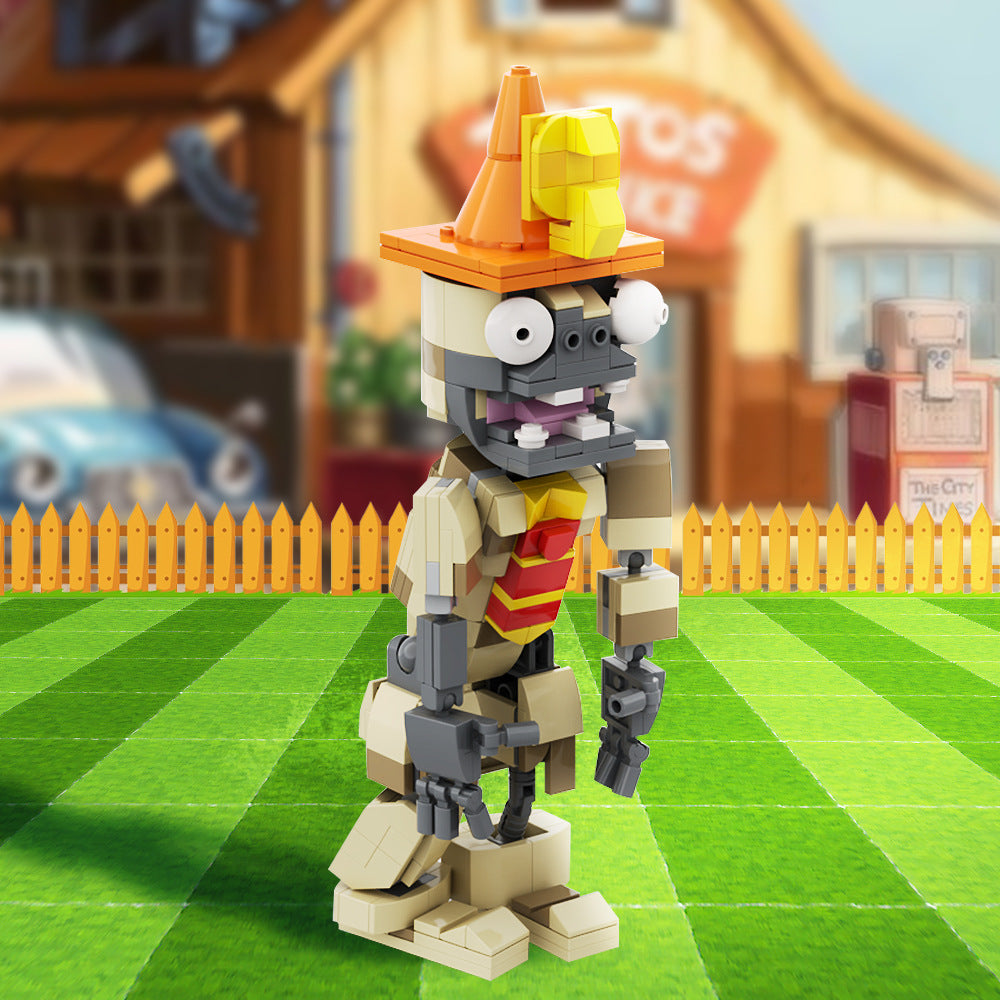 moc-156415 conehead mummy building set - plants vs. zombies - 3