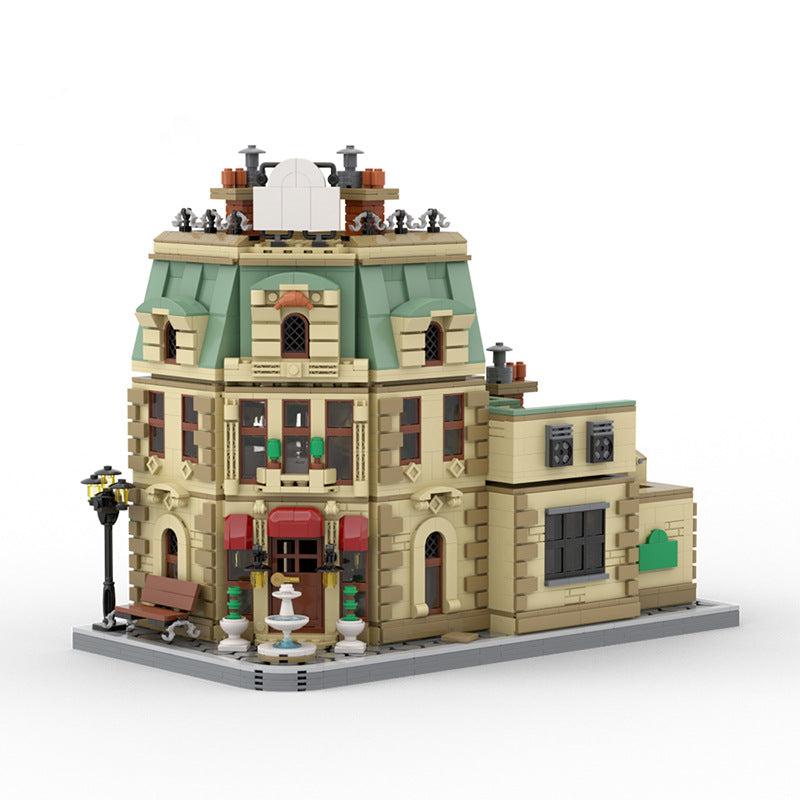 moc-160521 ratatouille gusteau's restaurant building blocks - 2986 pcs - 1