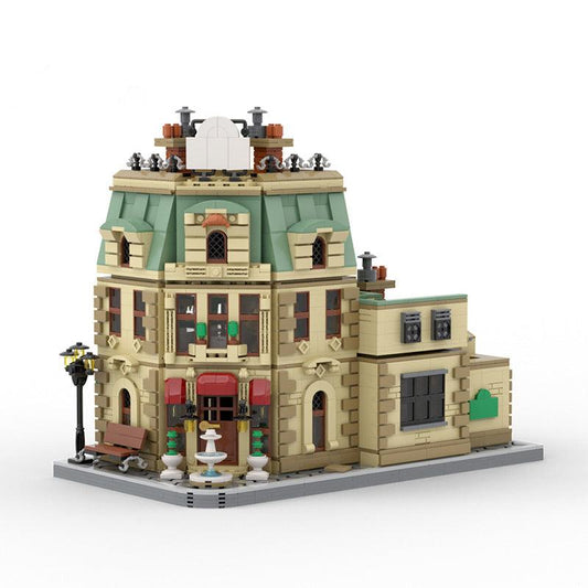 moc-160521 ratatouille gusteau's restaurant building blocks - 2986 pcs - 1