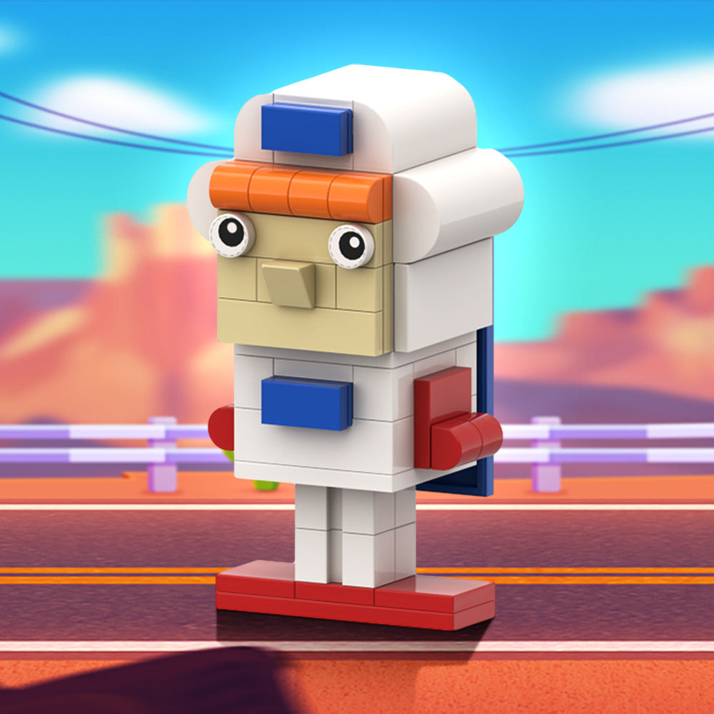 moc-161969 roger ramjet brickheadz building blocks - 1