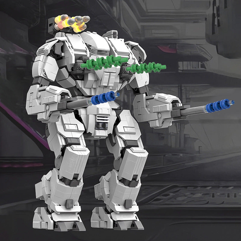 moc-163848 warhammer whm-6r battletmech from mechwarrior 5
- 2
